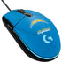 NFL Los Angeles Chargers - Alternate Distressed G203 Prodigy RGB Wired Gaming Mouse Skin